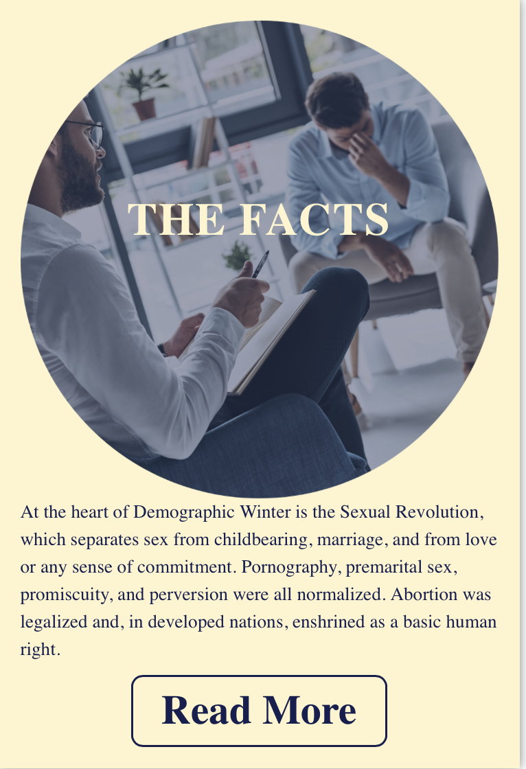 Demographic Winter: The Facts
