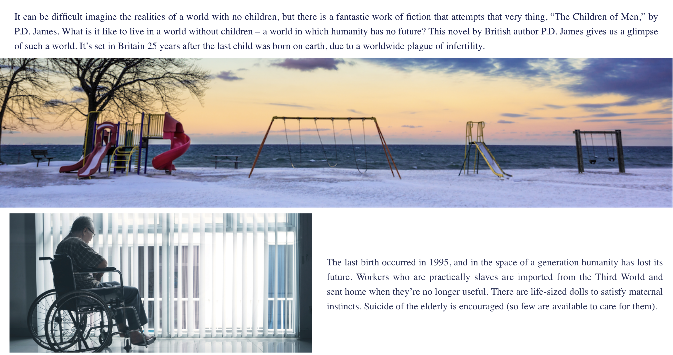 Demographic Winter: The Facts